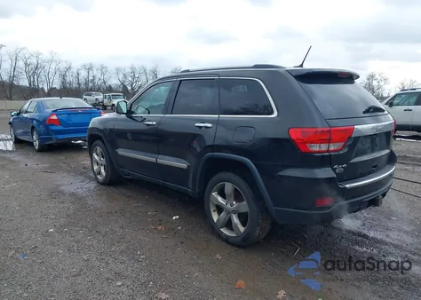 2013 Jeep Grand Cherokee Overland from USA, damaged, VIN 1C4RJFCT2DC525689